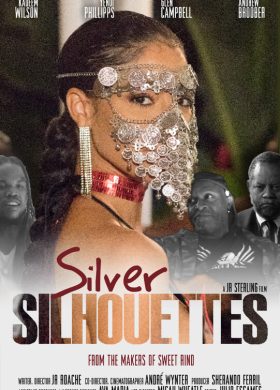 Silver Silhouettes Poster